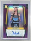 Ajsa Sivka 2025 Panini WNBA Prizm #SG-AS Purple Signatures Rookie RC Auto /49