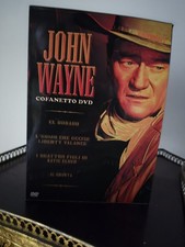 JOHN WAYNE COFANETTO WESTERN IN 4 DVD DA COLLEZIONE