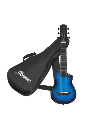 IBANEZ AUP10F-MNETBO PICCOLO GUITAR TRANSPARENT BLUE SUNBURST - Foto 8 di 11