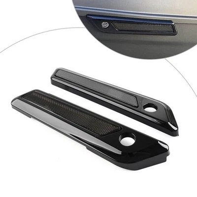 Satteltaschen-Scharnierverriegelungsabdeckungen fit für Harley Touring Electra - Bild 1 von 4