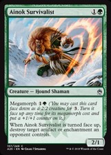 x4 Ainok Survivalist - Masters 25 - NM - MTG
