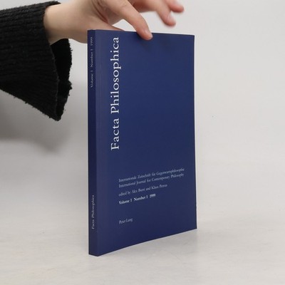 Facta Philosophica vol. 1. N. 1  |  Peter Lang