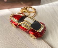 Trendy Cute Alloy Keychain For Women - Creative Metal Car Key Ring Bag Pendant