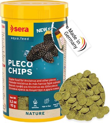 Catfish Chips Nature 3.4Oz/0.21Lbs | Premium Fish Food for Ancistrus & Plecos |