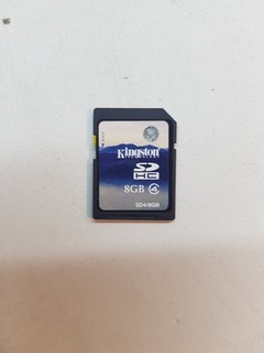 KINGSTON SD HC 8GB MEMORY CARD (B07)