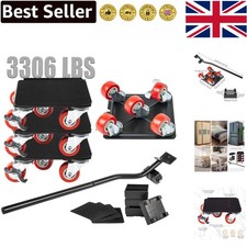 360° Rotating Heavy-Duty Furniture Dolly with Anti-Skid Pads - 1500KG Capacity