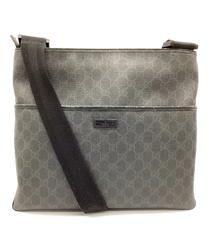 Sac à bandoulière GUCCI GG Supreme 162904 noir