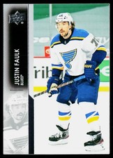 2021-22 Upper Deck Justin Faulk #154 St. Louis Blues