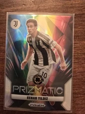 2025 Panini Prizm Club World Cup Kenan Yildiz Prizmatic #17 Juventus FIFA