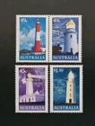 2002 Lighthouses of Australia Set of 4  MNH