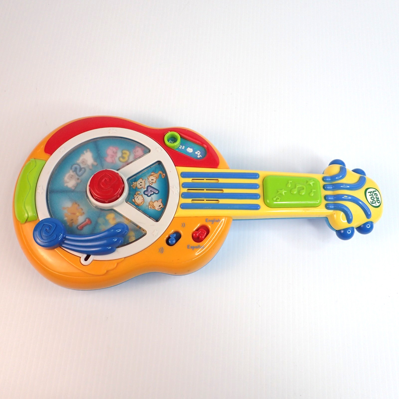 Guitarra Bebé Leap Frog Bilingüe Contar Animales Sonidos Música Inglés Español Juguete