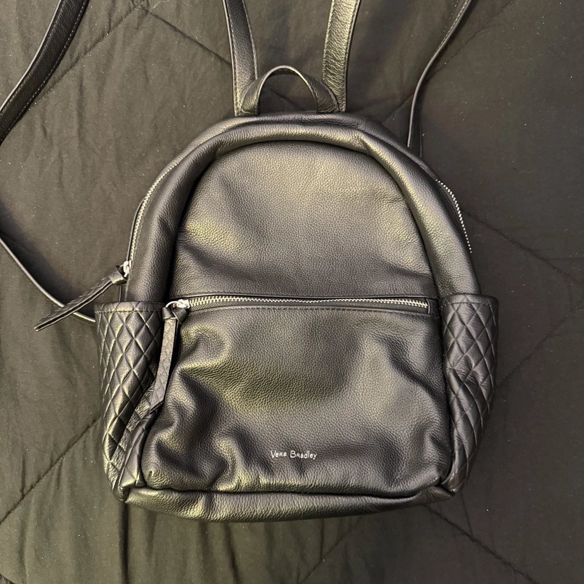 Vera Bradley Leather Exterior Backpack Bags & Handbags for Women 