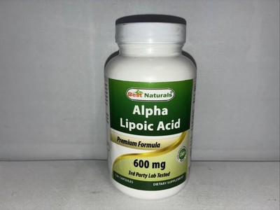 Alpha Lipoic Acid, 600 mg, 120 Capsules/ Exp 05/2028