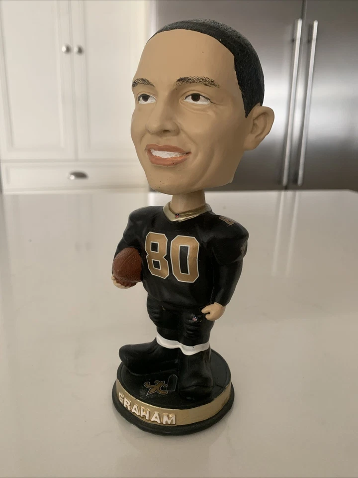 Jimmy Graham #80 - TE Legends Of “The Field” Bobble Head; Forever Collectibles Foto 2 de 4