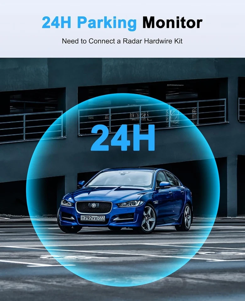 4K 4 Channel 360° Front Rear Inside Dash Cam For Honda All Vehicle 128G GPS WIFI - Изображение 4 из 4