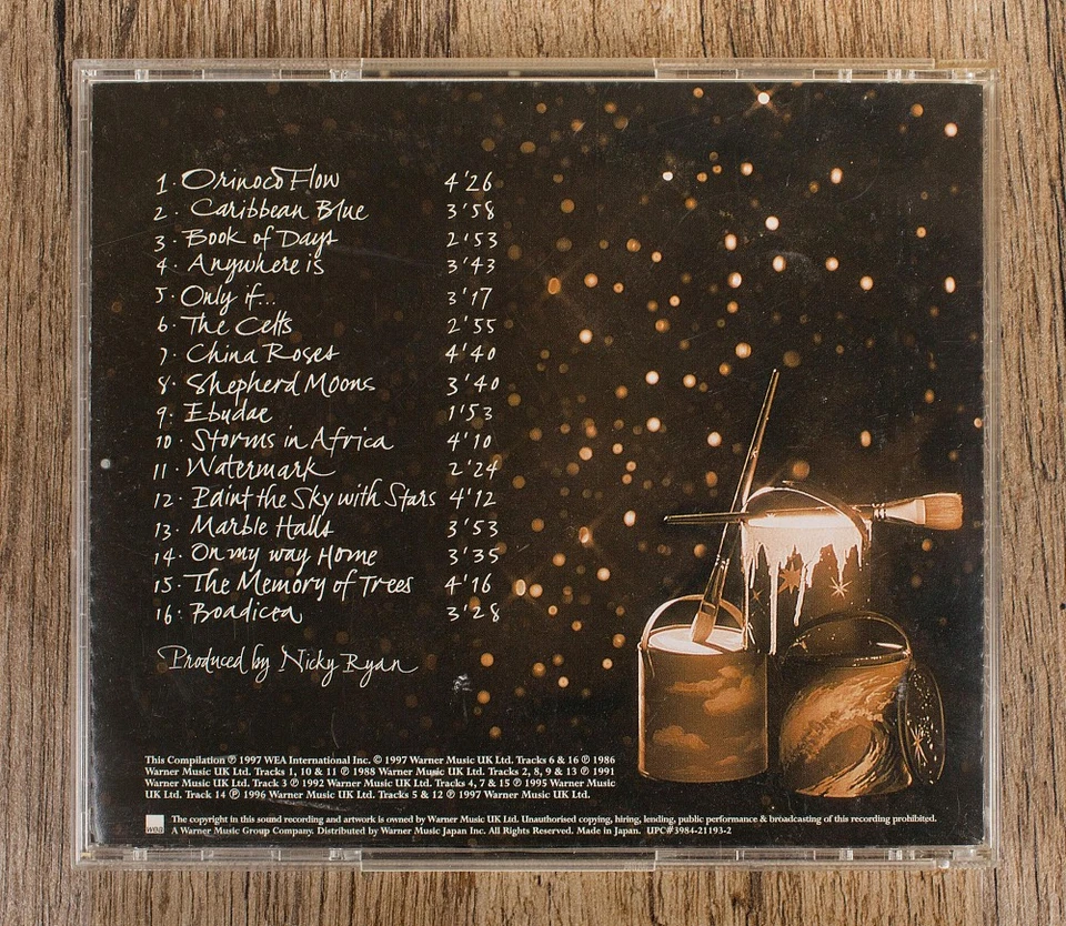 Enya - Paint The Sky With Stars - The Best Of Enya [CD Japan 1997] NM-/NM Foto 3 de 4