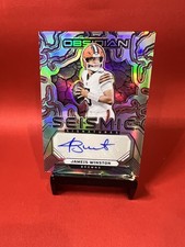 2024 Panini Obsidian Seismic Signatures Jameis Winston Auto #48/49 QB