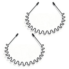 2 PCS Metal Hair Band for Men Headband Women Bands, Head Bands for Women'S Hair