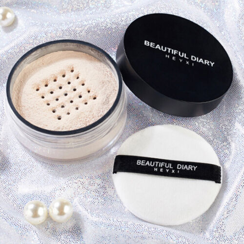Concealer-Puder Ölkontrolle Make-Up-Fixierpuder Zartes Loses Puder~ ( - Bild 12 von 15