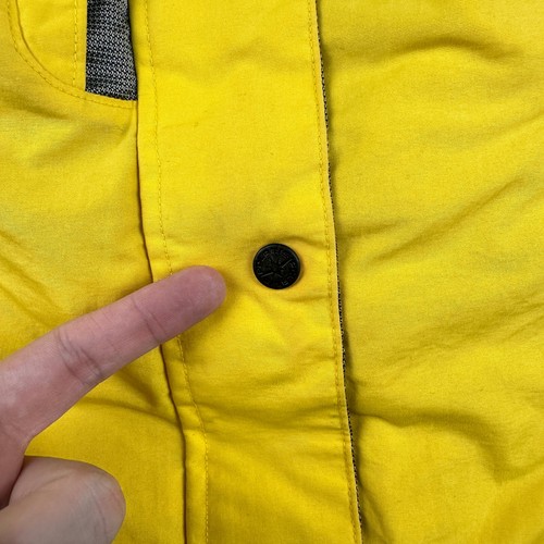 Pure Polaris Jacket Youth Medium Yellow Thermolite Snowmobile Coat Lined Ski - Picture 9 of 22
