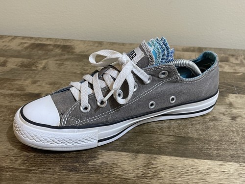 Converse Chuck Taylor All Star Low | Gray • Multi Tongue | Women’s 7 | 124017F - Bild 4 von 8