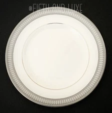 Set/4 NEW Waterford China Carina Platinum Bread Butter Plates 6"~DISCONTINUED