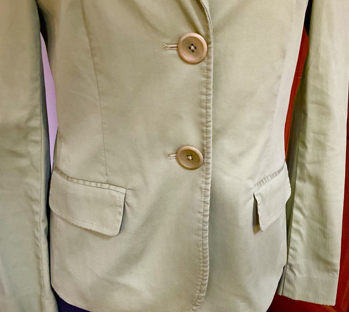 TALBOTS Single Breasted Two Button Career Blazer … - image 2