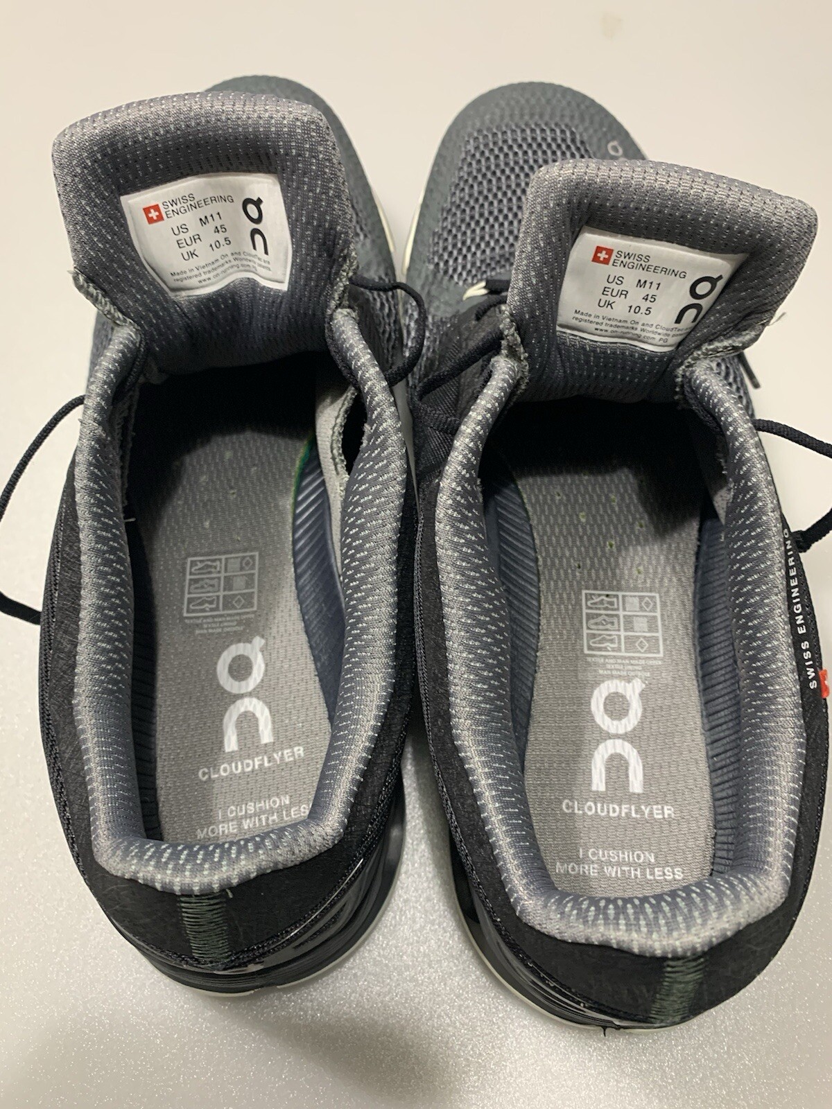 On Cloud Cloudflyer Gray black Running Sneakers M… - image 9