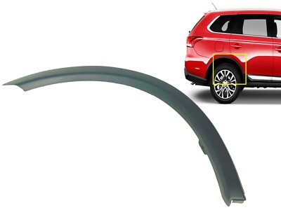 Fits 2014-2020 Mitsubishi Outlander Rear Wheel Flare Arch Trim Right Side R