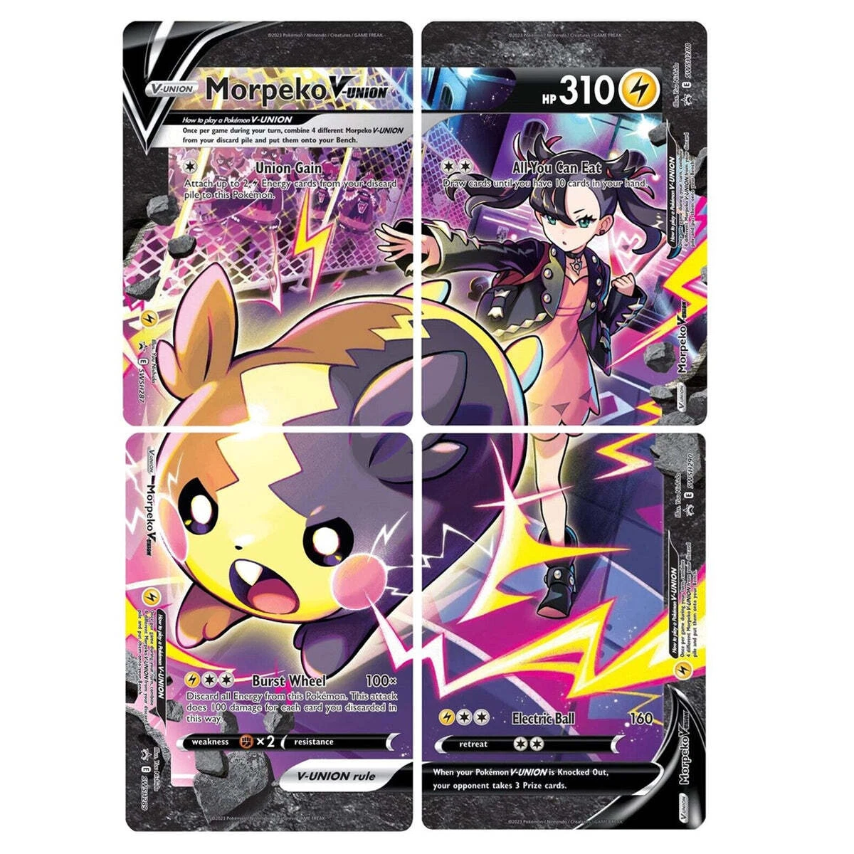 Morpeko V-Union Pokémon TCG Cards for sale | eBay