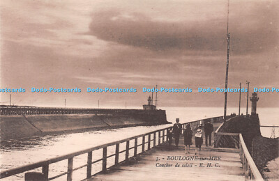 R253646 3 Boulogne Sur Mer Coucher de soleil E H C
