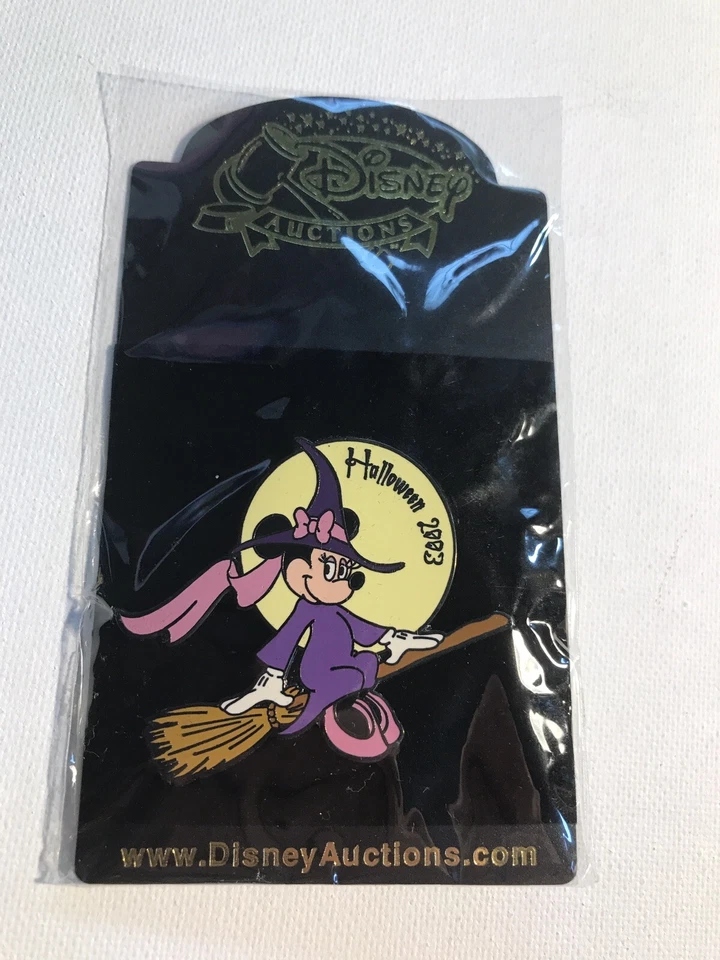 Prendedor Disney Subastas Bruja Minnie Mouse Halloween LE 250 Foto 2 de 3