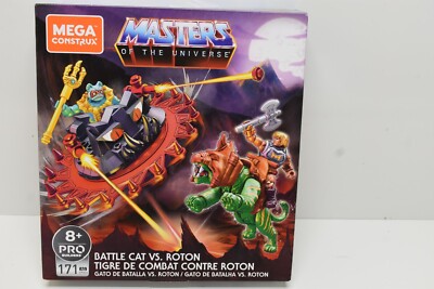 Masters of the Universe Mega Construx Battle Cat Vs Roton Building Blocks NEW
