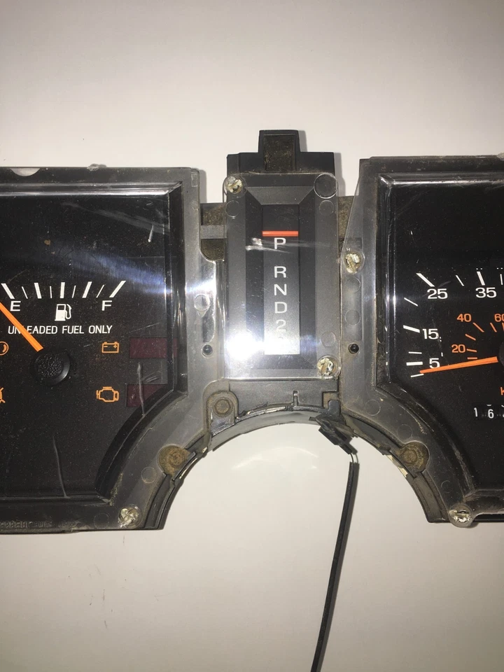 1981 Ford Granada Instrument Cluster Speedometer E1DF-10C956 Foto 3 de 4