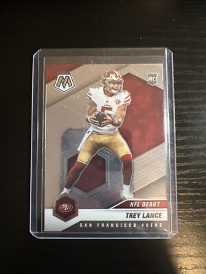 2021 Mosaic Trey Lance NFL Debut Rookie RC #244 49ers