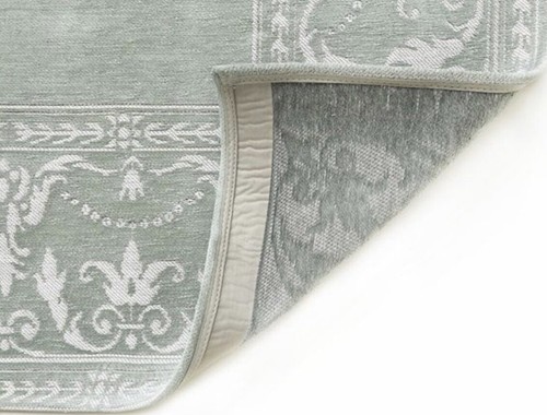 BNWT Laura Ashley Timeless Elegance Josette Duck Egg Rug, Large 120 x 180cm TA - Picture 7 of 9