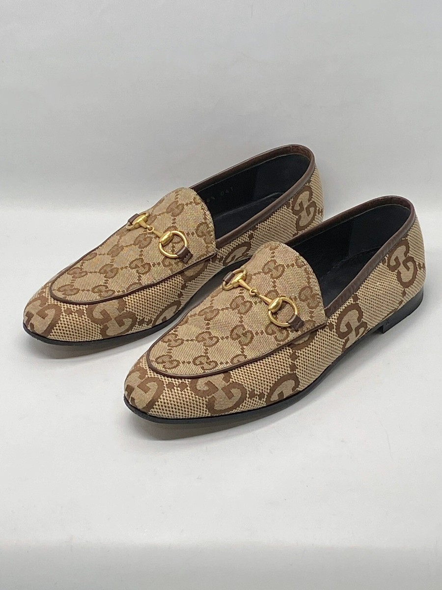Gucci Jordaan Supreme Canvas Horsebit Loafer size 36.5 | eBay display picture 2