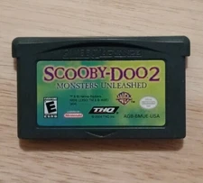 Scooby-Doo 2 Monsters Unleashed Nintendo Game Boy Advance GBA Cartridge TESTED