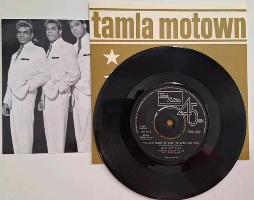 ISLEY BROTHERS THIS OLD HEART OF MINE TMG 937 Tamla Motown UK 7" Reissue