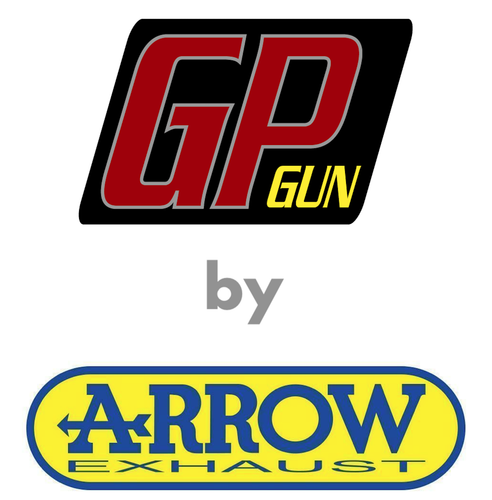 LIGNE COMPLETE GP GUN by ARROW ACIER HONDA CB 1000 R 2008 08 2009 09 2010 10 - Imagen 3 de 3