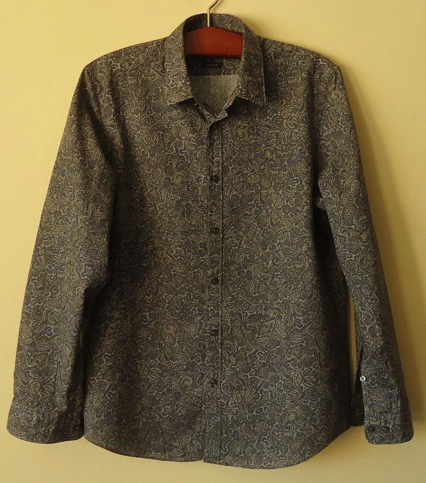 HUGO BOSS talla L regular fit para hombre camisas informales multicolor NUEVO - Imagen 2 de 4