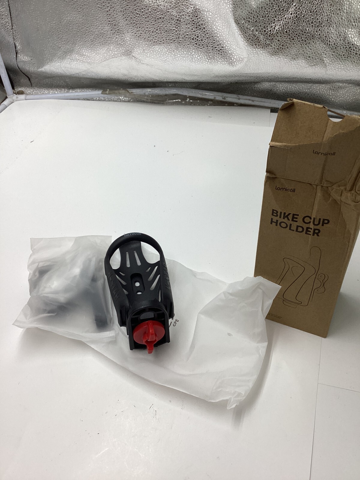 Lamicall Bike Water Bottle Holder-For 1.9-2.8" Diameter Bott