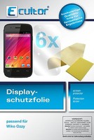 6X Schutzfolie FüR Wiko Ozzy Klar Displayschutzfolie Folie Ecultor Displayfolie