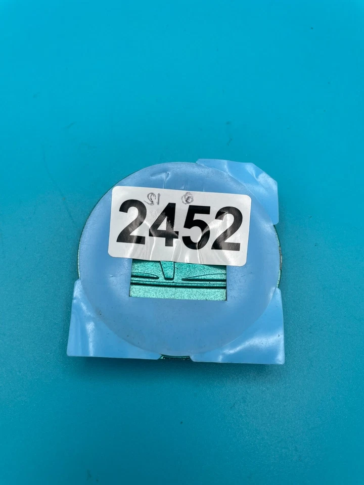 Новый из старых запасов оригинальный производитель 1997 1998 1999 Plymouth неоновая передняя табличка с эмблемой капота зеленый бирюзовый - Изображение 4 из 4