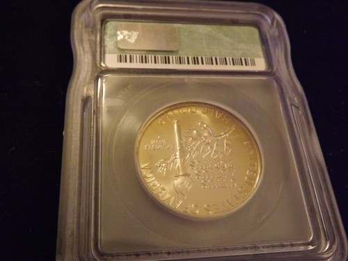 1992-P 50C Olympic ICG MS 70 - Picture 2 of 2