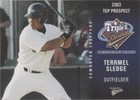 2003 MultiAd Sports Pacific Coast League Top Prospects - Terrmel Sledge #28