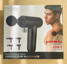 Vivatar Vivaspa Handheld Deep Tissue Percussion Massager