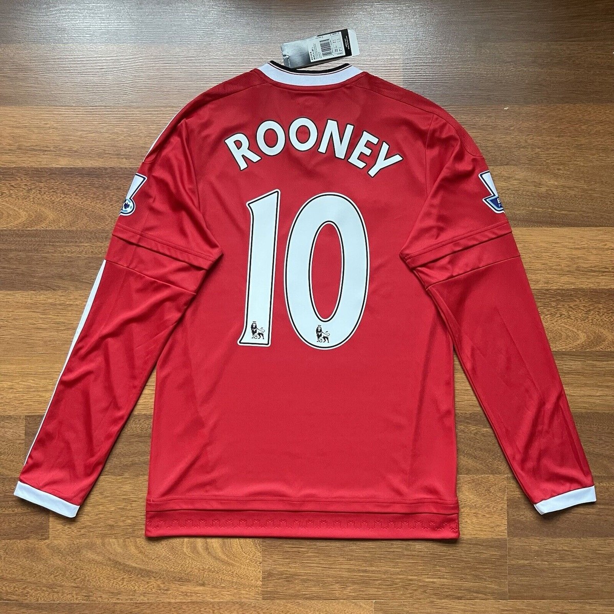 MANCHESTER UNITED ADIDAS 2015/2016 FOOTBALL SOCCER JERSEY #10