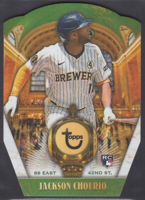 2024 Topps Brooklyn Collection Jackson Chourio Vaulted Ceilings 