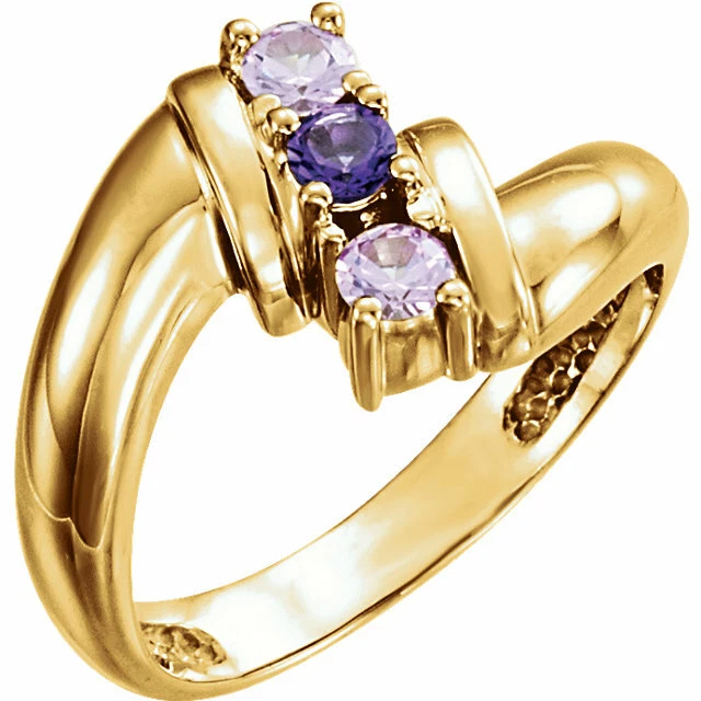 Gold family rings clearance